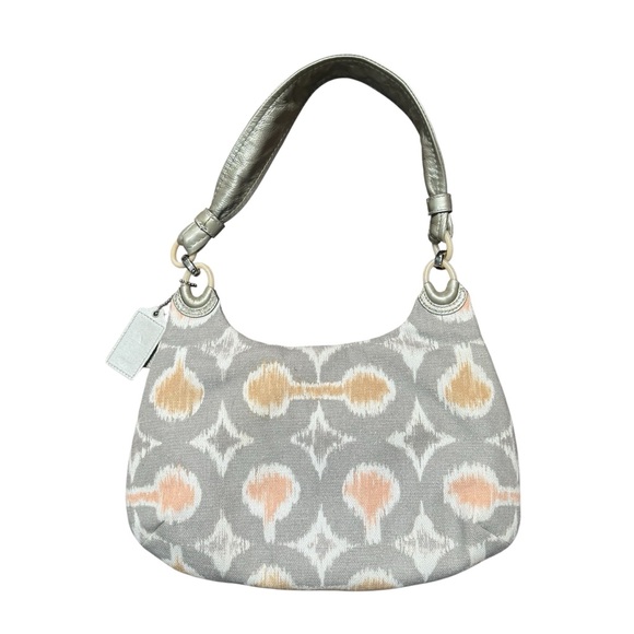 Coach Kristin Op Art Ikat Hobo Bag - Picture 2 of 12